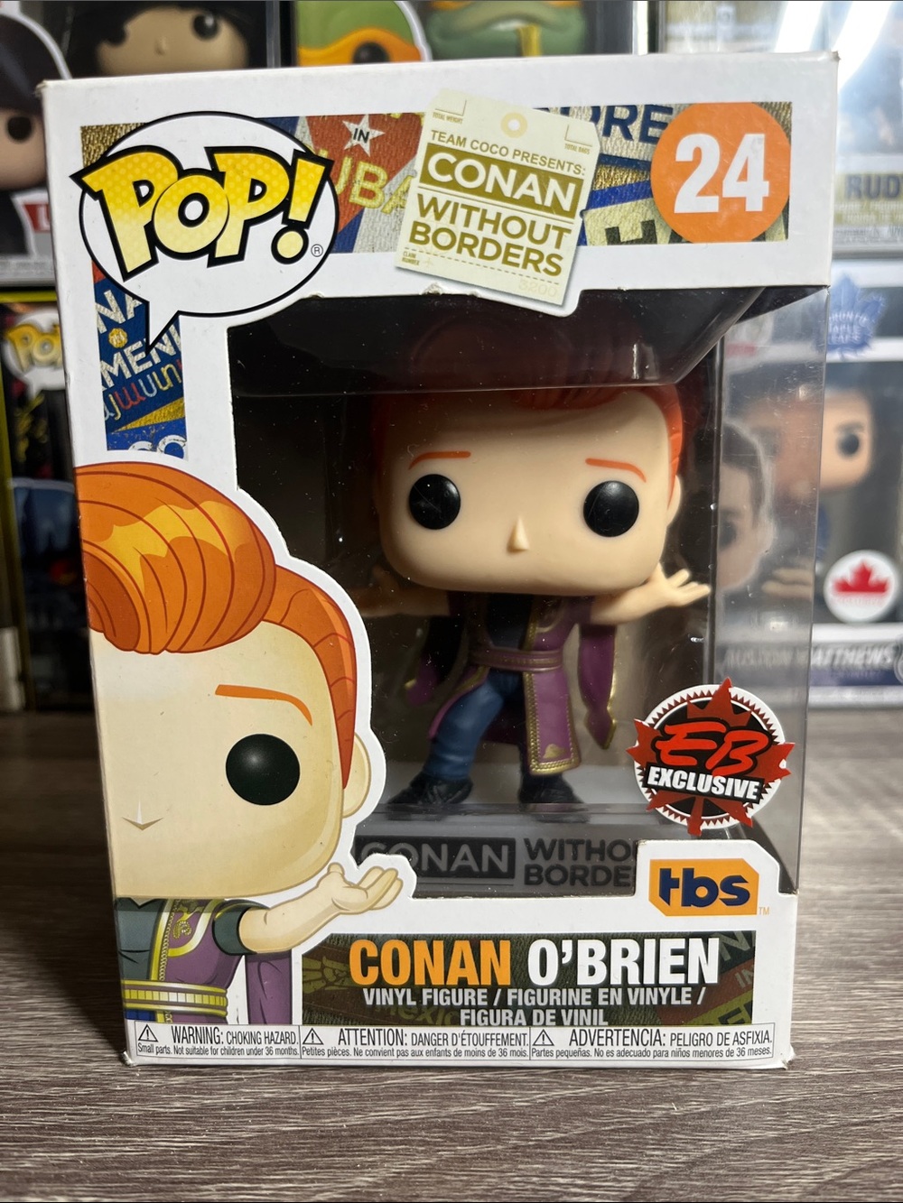 Funko Conan O'Brien Pop! Vinyl - Orange Hair, Purple Outfit